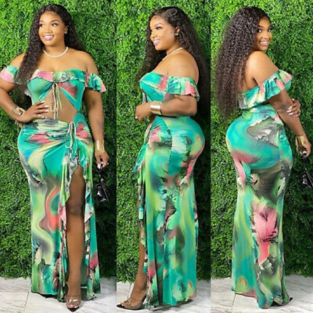 Hawaii Vacay Maxi Dress